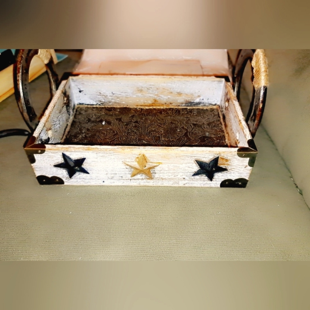 Rustic Farmhouse Decor Tray